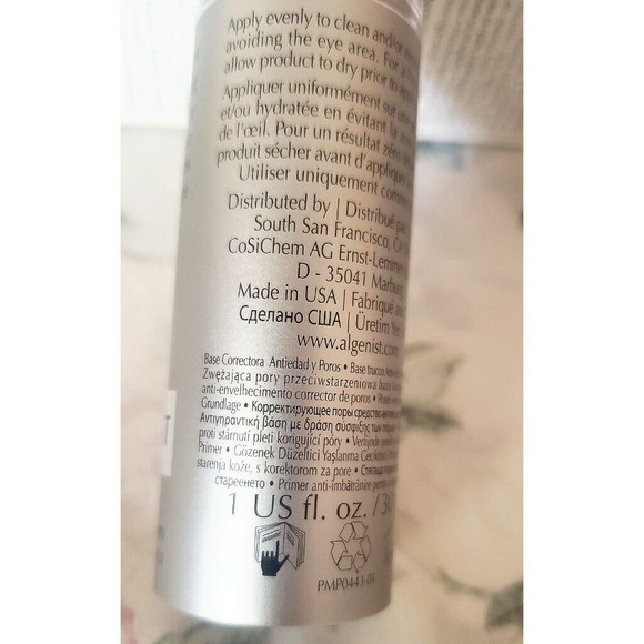 Algenist Pore Corrector Primer Anti-Aging Alguronic Acid NEW 1 US fl oz. Refine - Picture 6 of 8